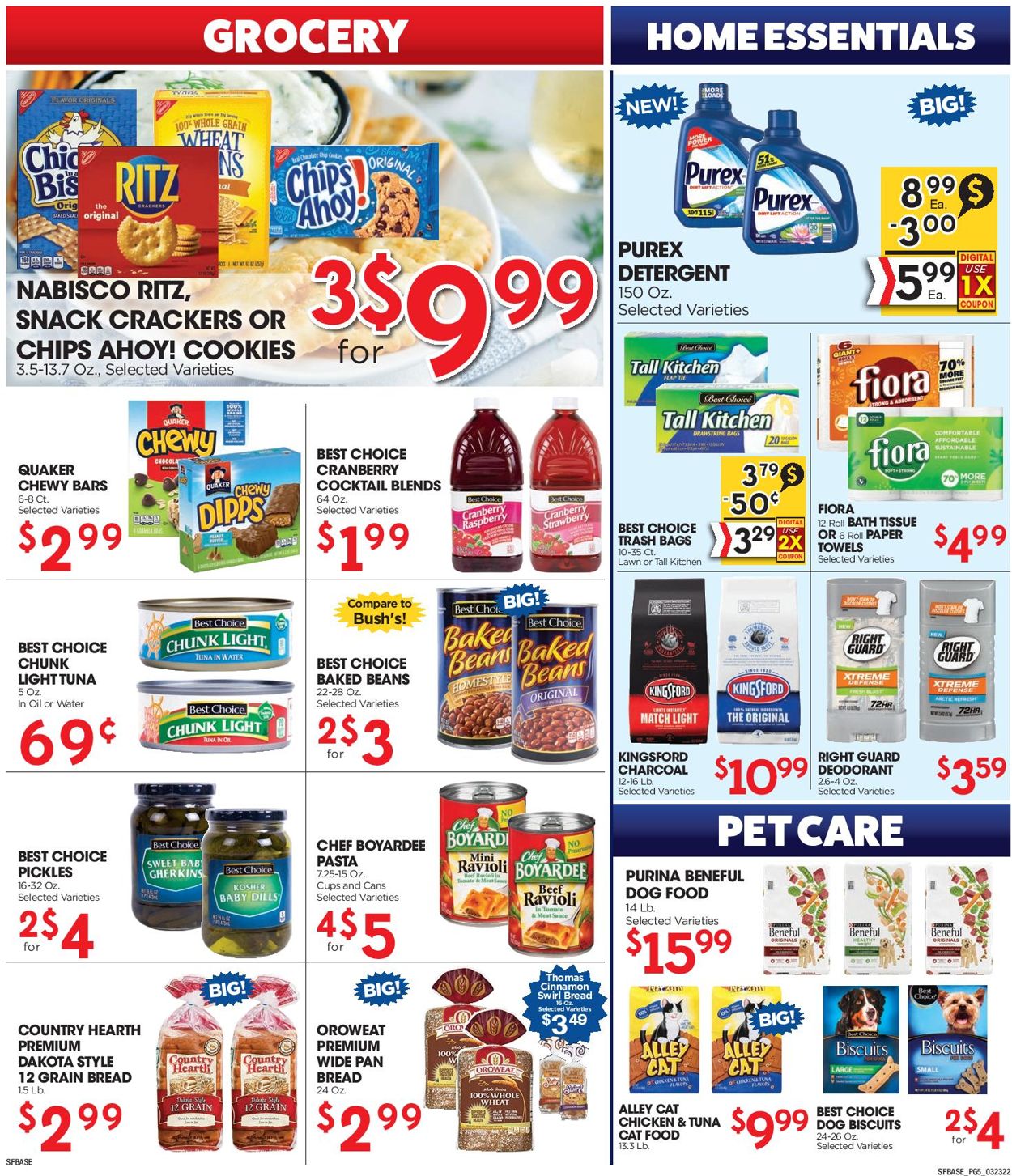 Sunshine Foods Weekly Ad Circular - valid 03/23-03/29/2022 (Page 5)