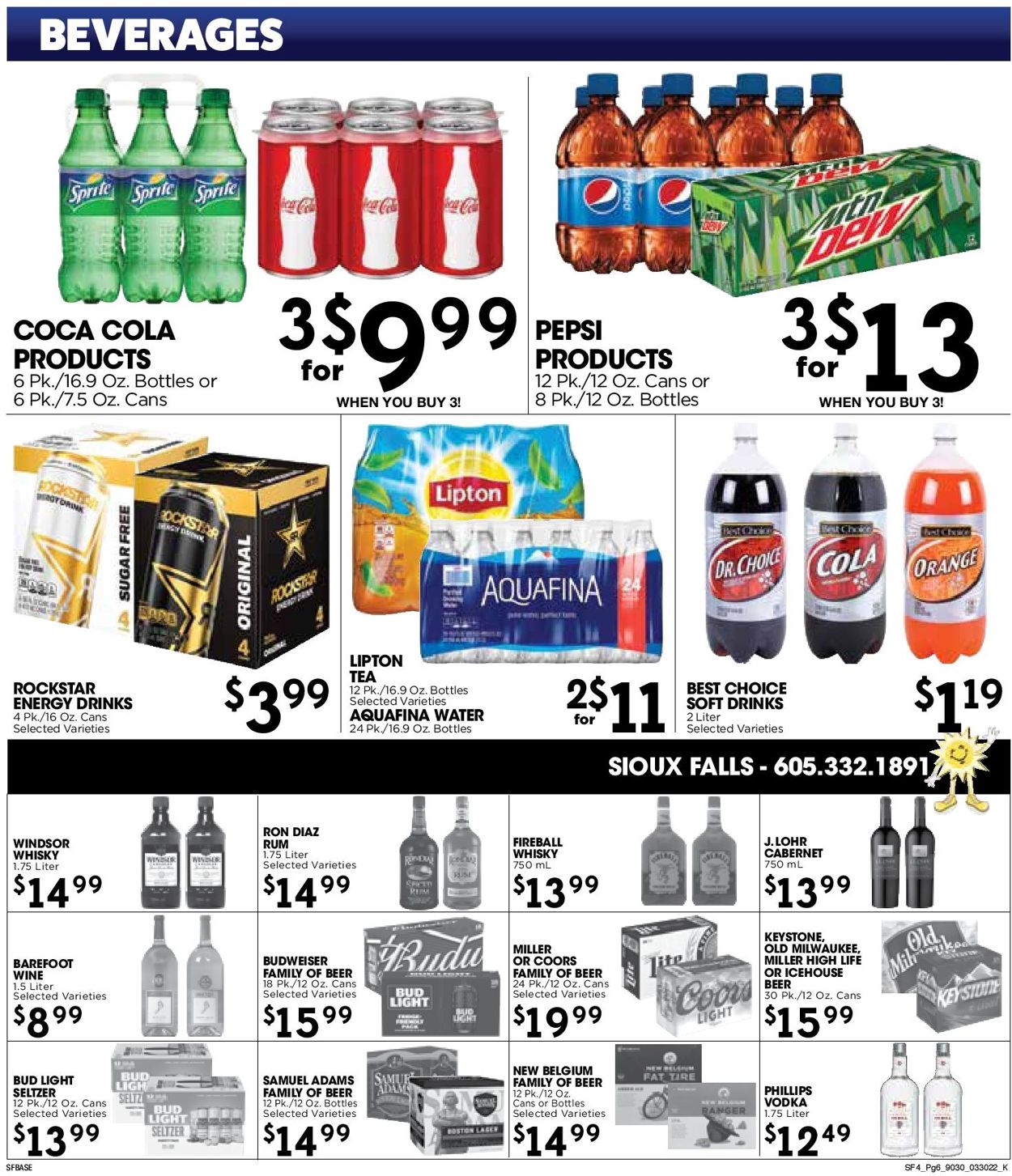 Sunshine Foods Weekly Ad Circular - valid 03/30-04/05/2022 (Page 6)