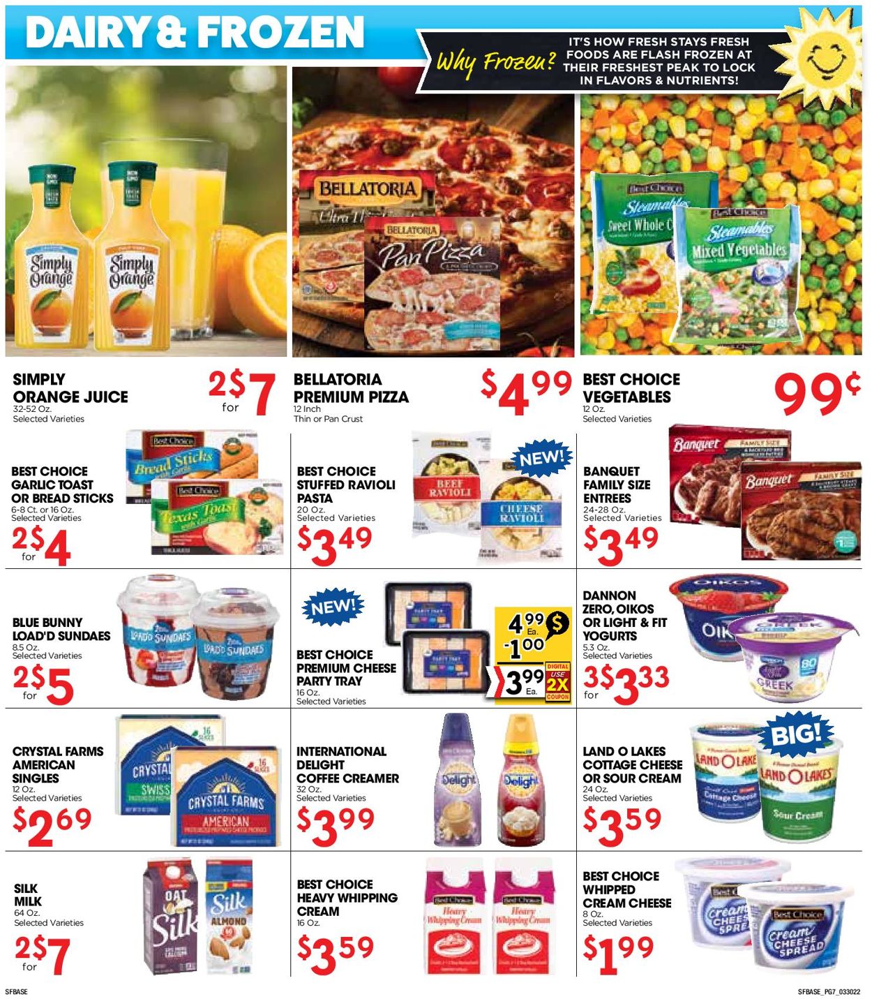 Sunshine Foods Weekly Ad Circular - valid 03/30-04/05/2022 (Page 7)
