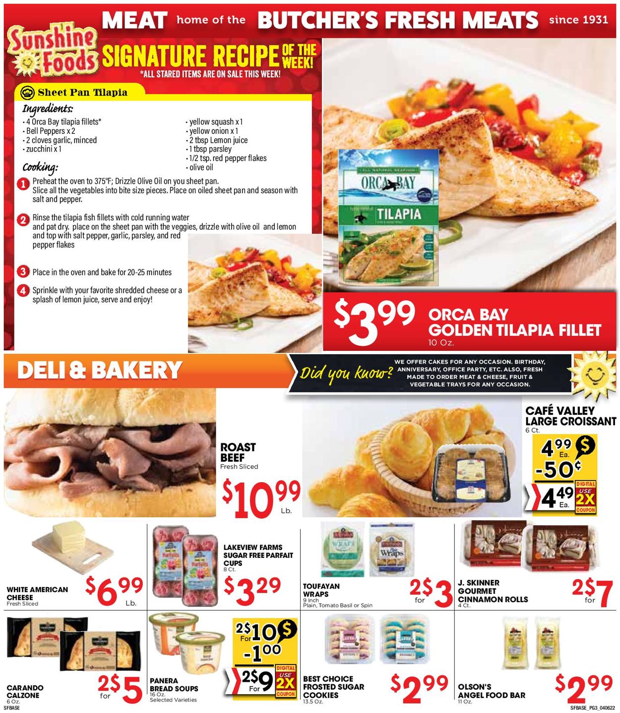 Sunshine Foods EASTER 2022 Weekly Ad Circular - valid 04/06-04/12/2022 (Page 3)