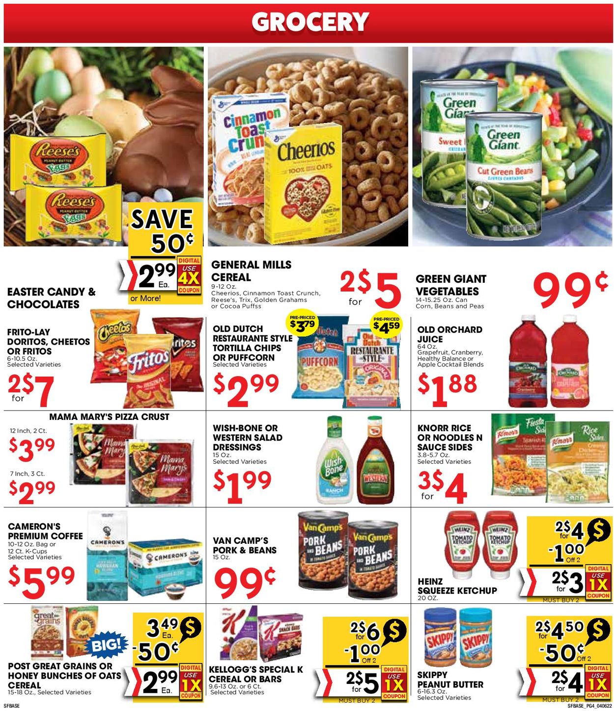 Sunshine Foods EASTER 2022 Weekly Ad Circular - valid 04/06-04/12/2022 (Page 4)