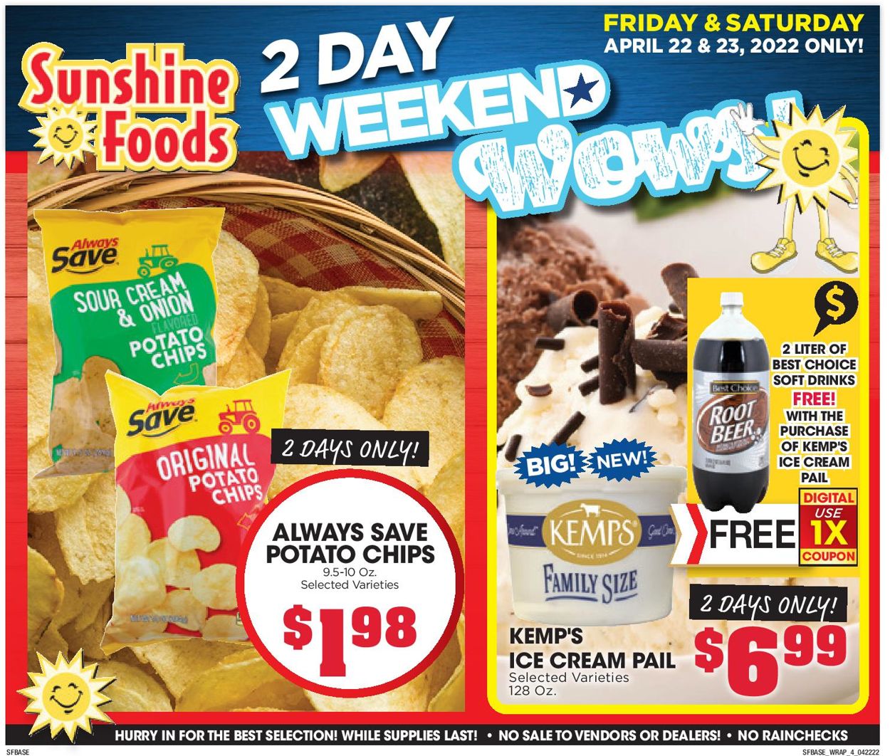 Sunshine Foods Weekly Ad Circular - valid 04/20-04/26/2022 (Page 12)