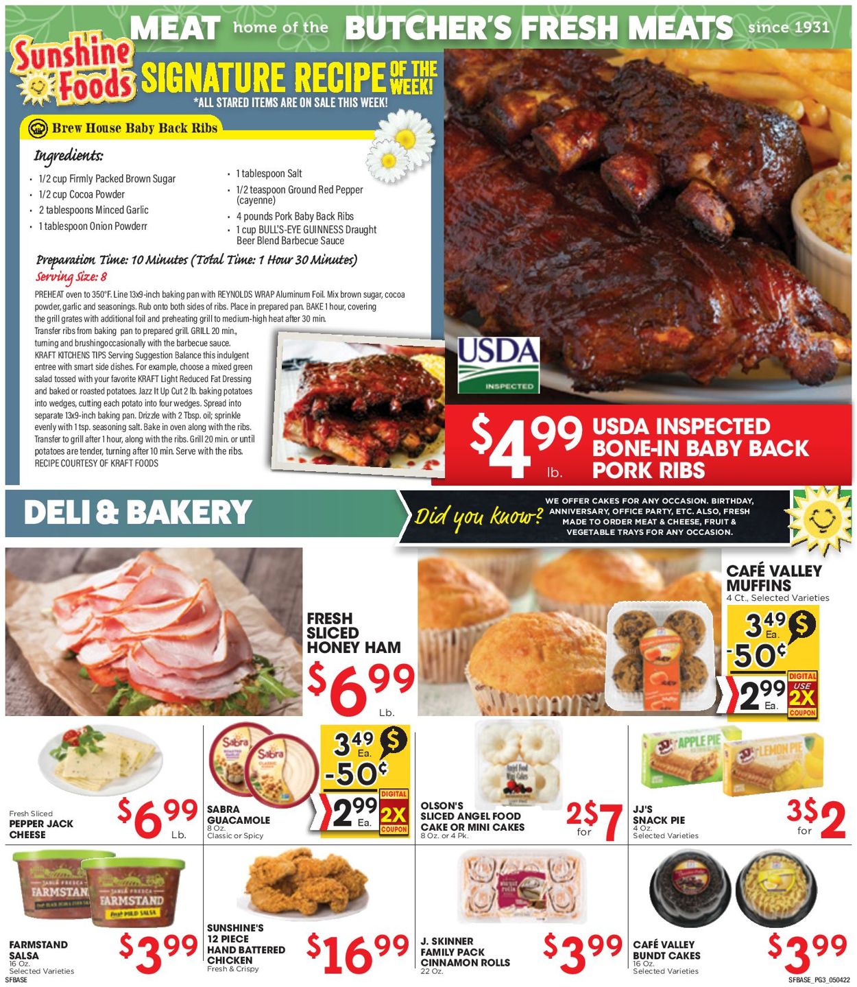 Sunshine Foods Weekly Ad Circular - valid 05/04-05/10/2022 (Page 3)