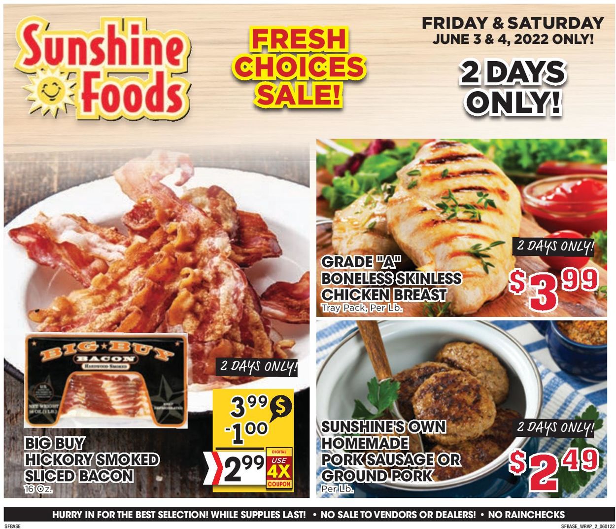 Sunshine Foods Weekly Ad Circular - valid 06/01-06/07/2022 (Page 10)