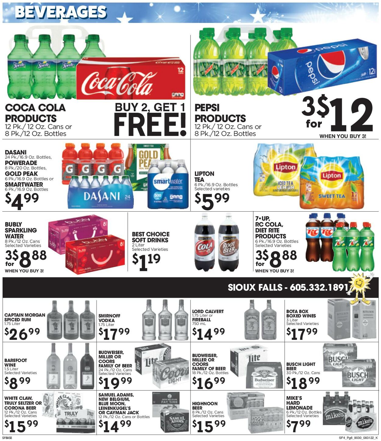 Sunshine Foods Weekly Ad Circular - valid 08/31-09/06/2022 (Page 6)