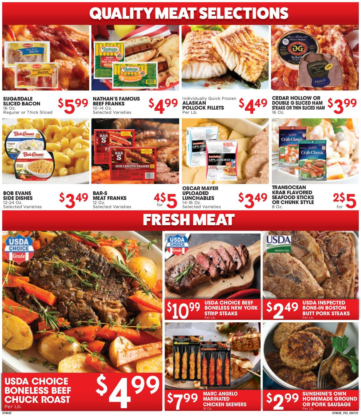Sunshine Foods Weekly Ad Circular - valid 09/07-09/13/2022 (Page 2)