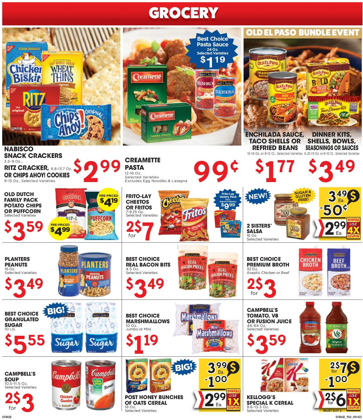 Sunshine Foods Weekly Ad Circular - valid 09/14-09/20/2022 (Page 4)