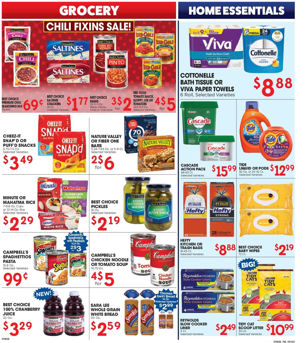 Sunshine Foods Weekly Ad Circular - valid 09/14-09/20/2022 (Page 5)