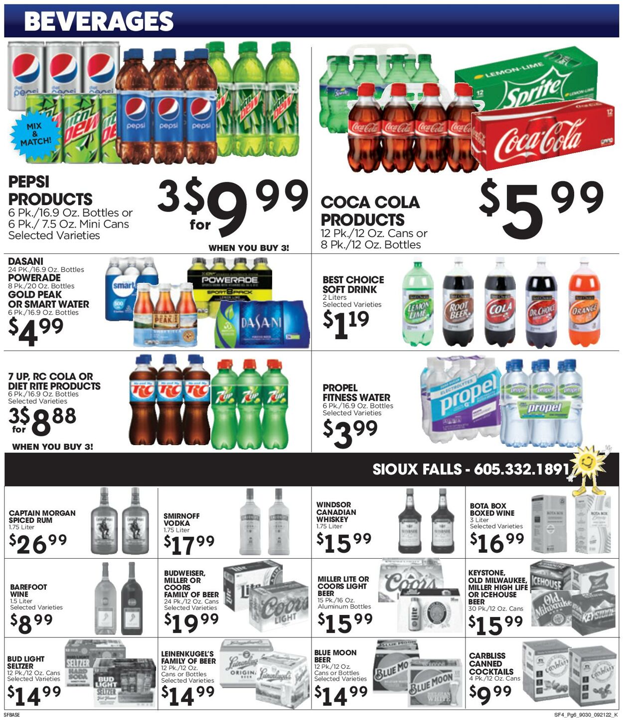 Sunshine Foods Weekly Ad Circular - valid 09/21-09/27/2022 (Page 6)