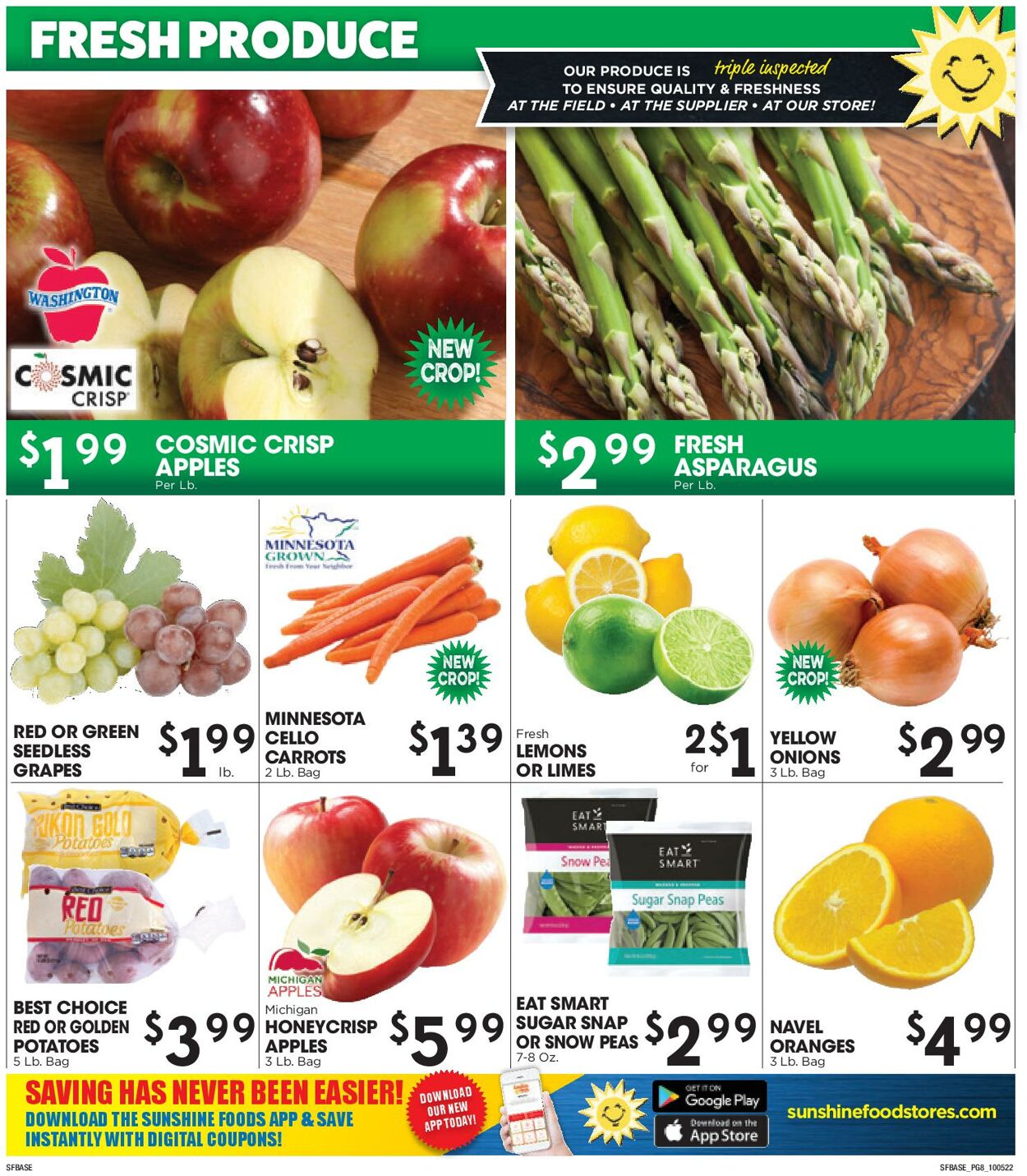 Sunshine Foods Weekly Ad Circular - valid 10/05-10/11/2022 (Page 8)