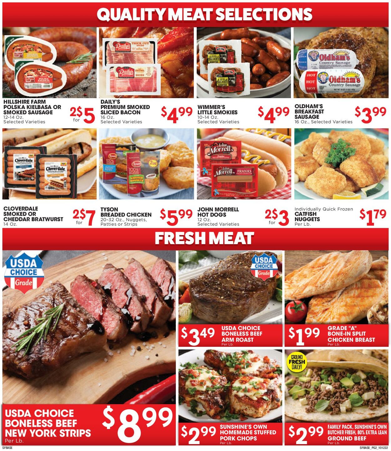Sunshine Foods Weekly Ad Circular - valid 10/12-10/18/2022 (Page 2)