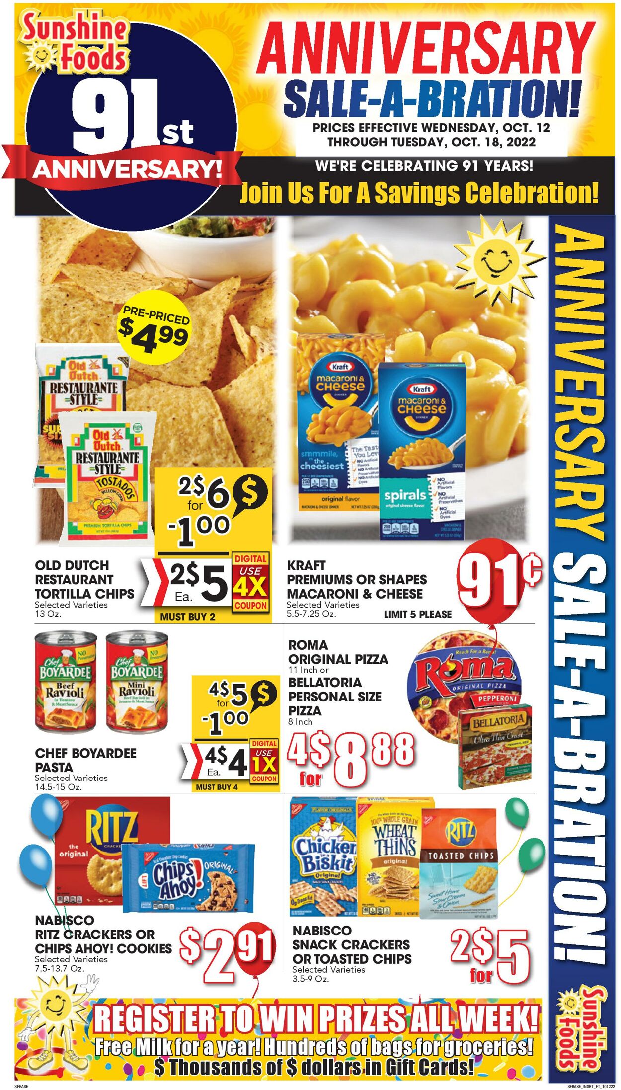 Sunshine Foods Weekly Ad Circular - valid 10/12-10/18/2022 (Page 9)