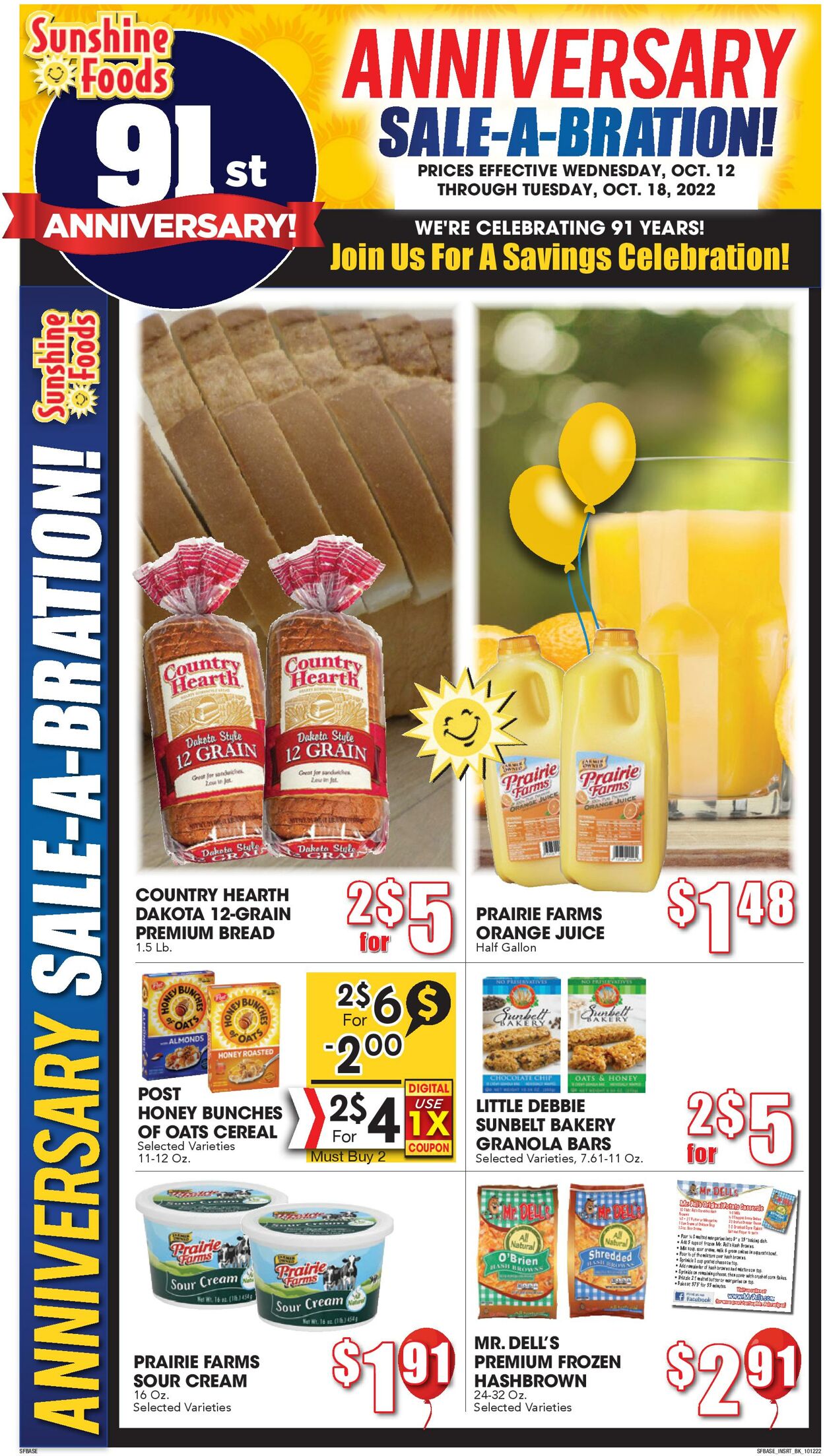 Sunshine Foods Weekly Ad Circular - valid 10/12-10/18/2022 (Page 10)