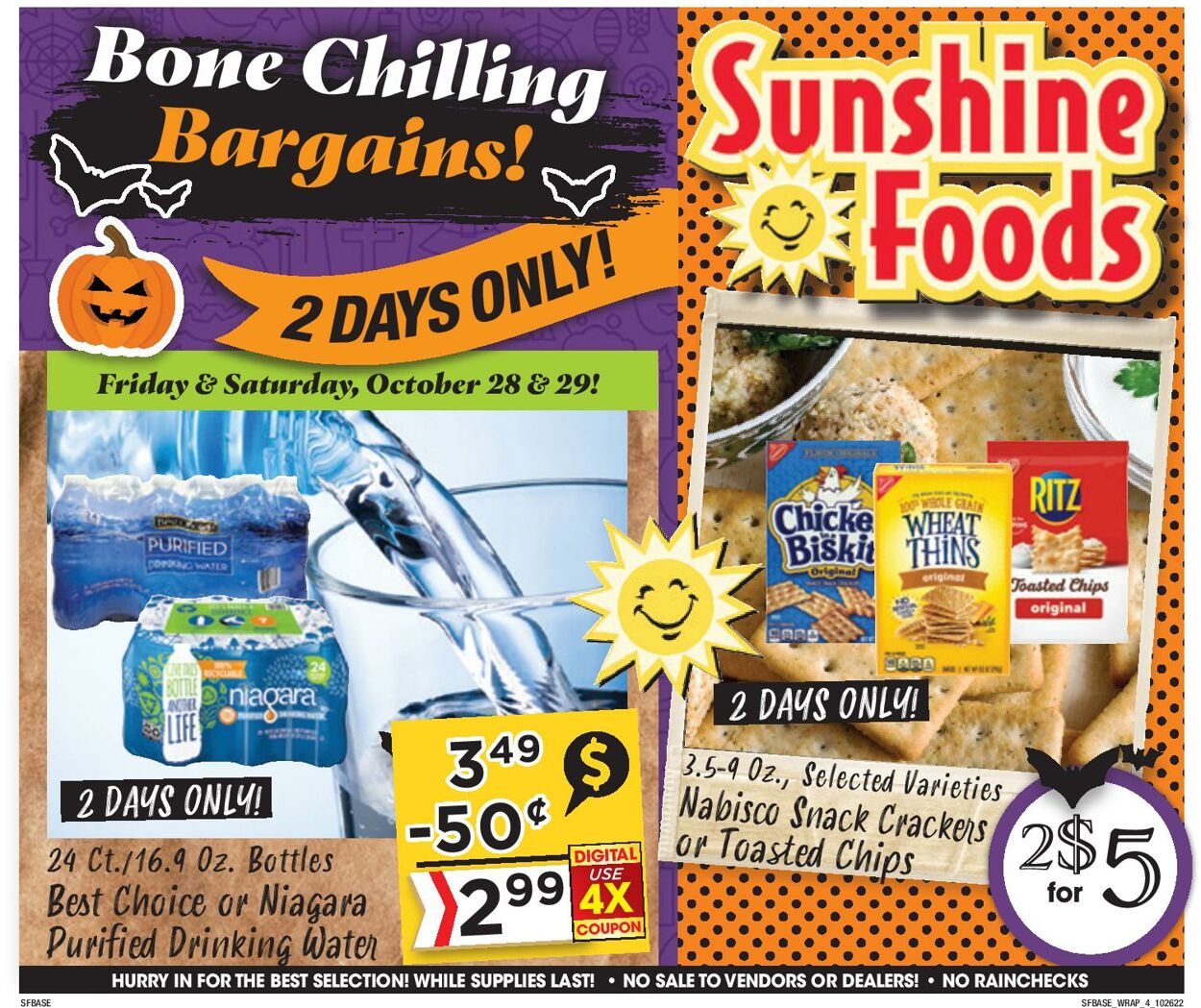 Sunshine Foods Weekly Ad Circular - valid 10/26-11/01/2022 (Page 12)