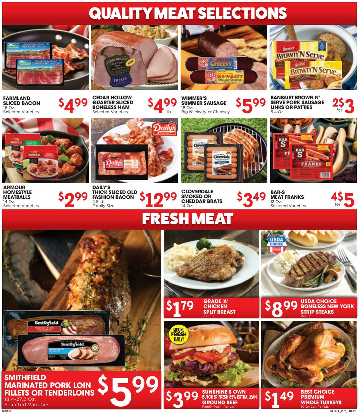 Sunshine Foods Weekly Ad Circular - valid 11/02-11/08/2022 (Page 2)