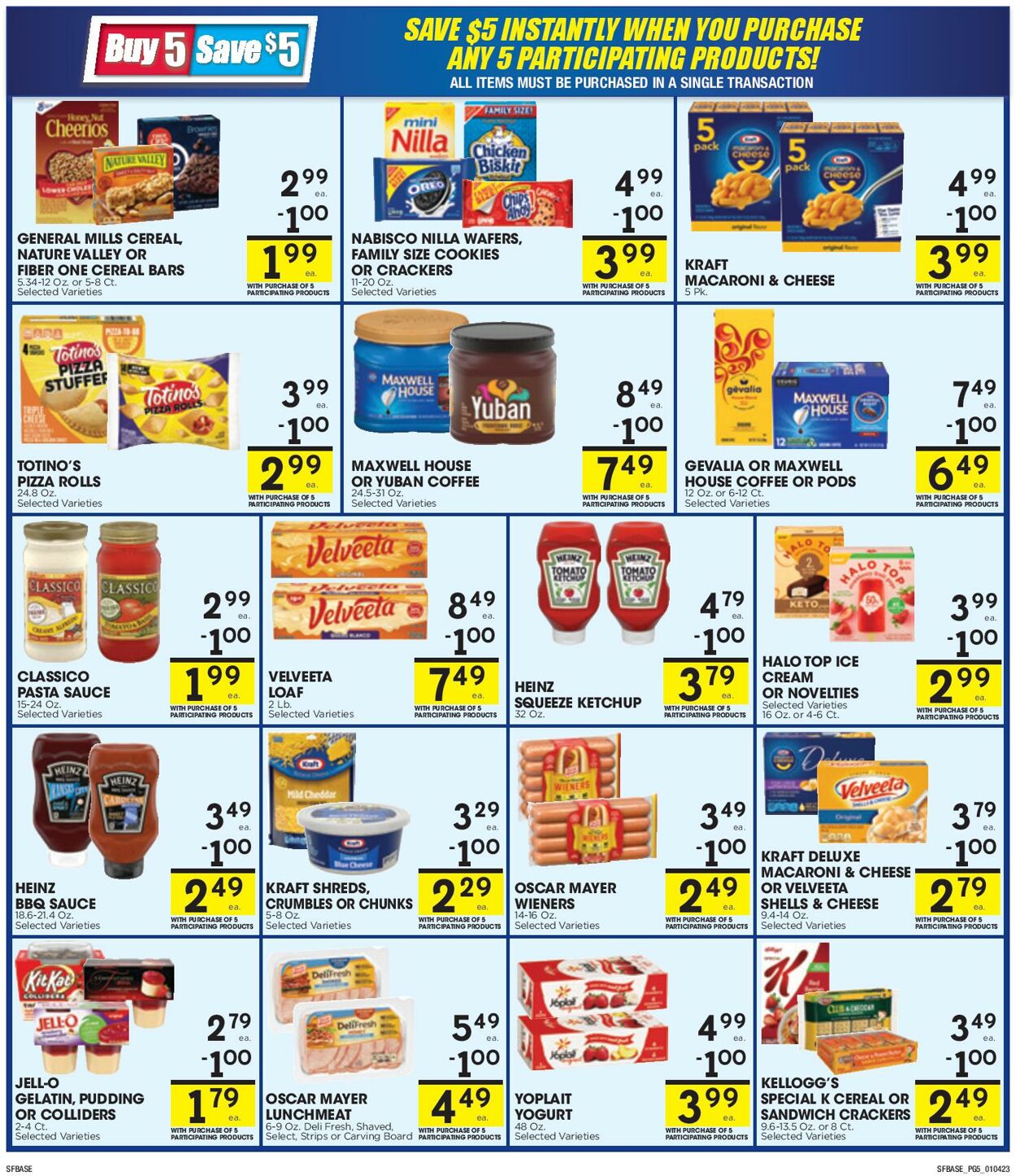 Sunshine Foods Weekly Ad Circular - valid 01/04-01/10/2023 (Page 5)