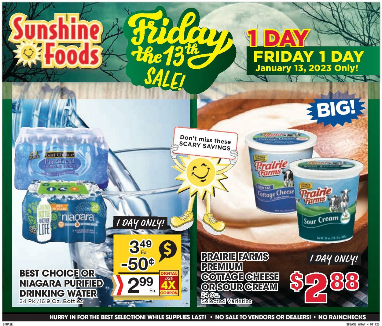Sunshine Foods Weekly Ad Circular - valid 01/11-01/17/2023 (Page 12)
