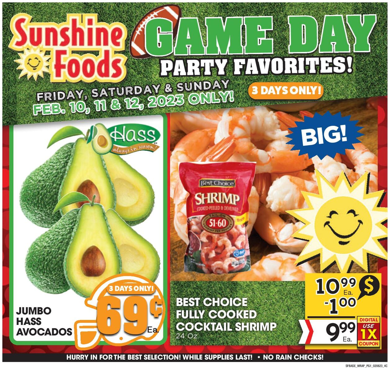 Sunshine Foods Weekly Ad Circular - valid 02/08-02/15/2023 (Page 9)