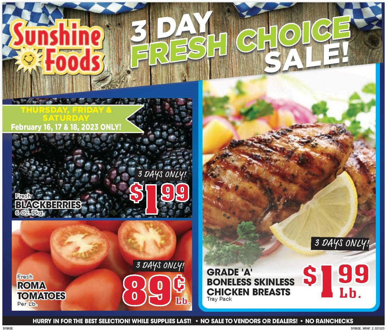 Sunshine Foods Weekly Ad Circular - valid 02/15-02/22/2023 (Page 10)
