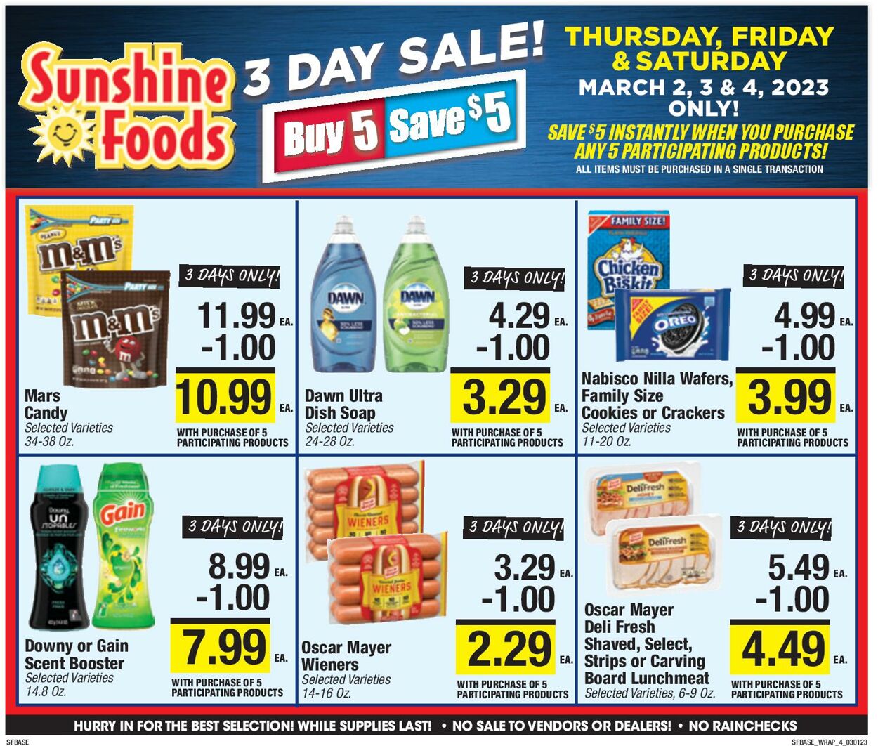 Sunshine Foods Weekly Ad Circular - valid 03/01-03/08/2023 (Page 11)