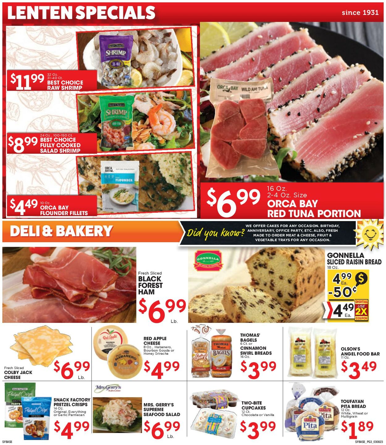 Sunshine Foods Weekly Ad Circular - valid 03/08-03/15/2023 (Page 3)