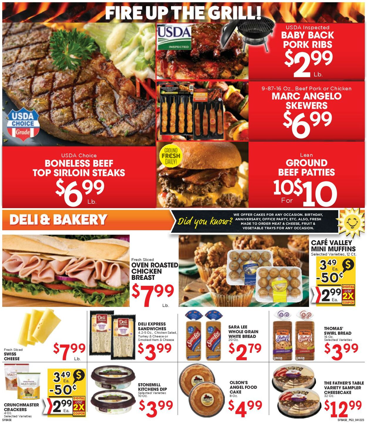 Sunshine Foods Weekly Ad Circular - valid 04/12-04/19/2023 (Page 3)