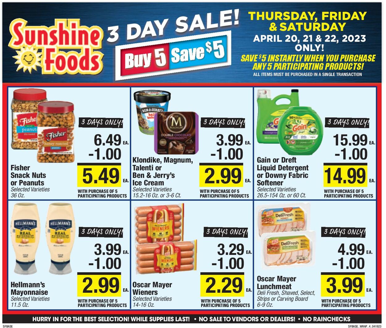 Sunshine Foods Weekly Ad Circular - valid 04/19-04/26/2023 (Page 12)
