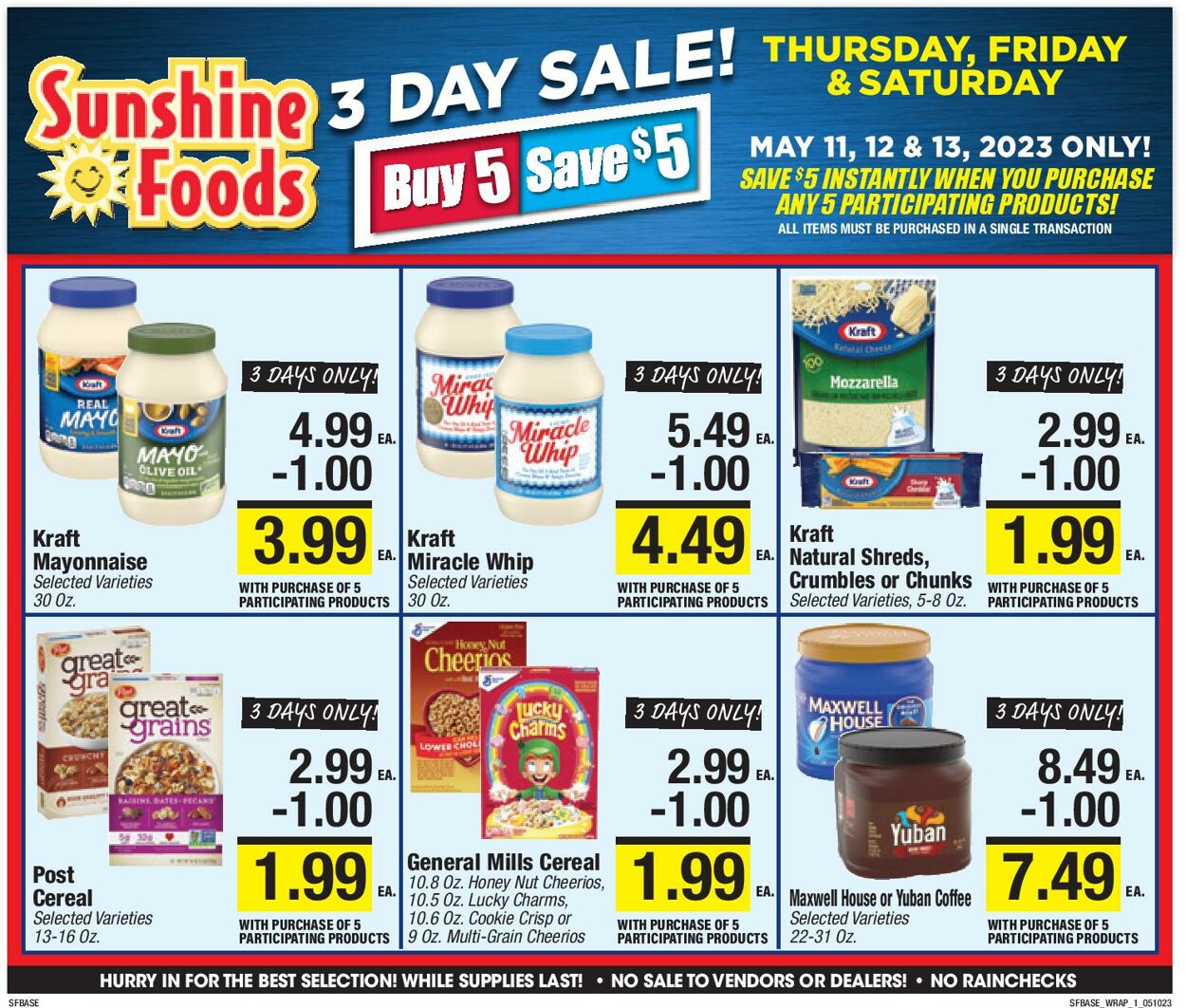 Sunshine Foods Weekly Ad Circular - valid 05/10-05/17/2023 (Page 9)