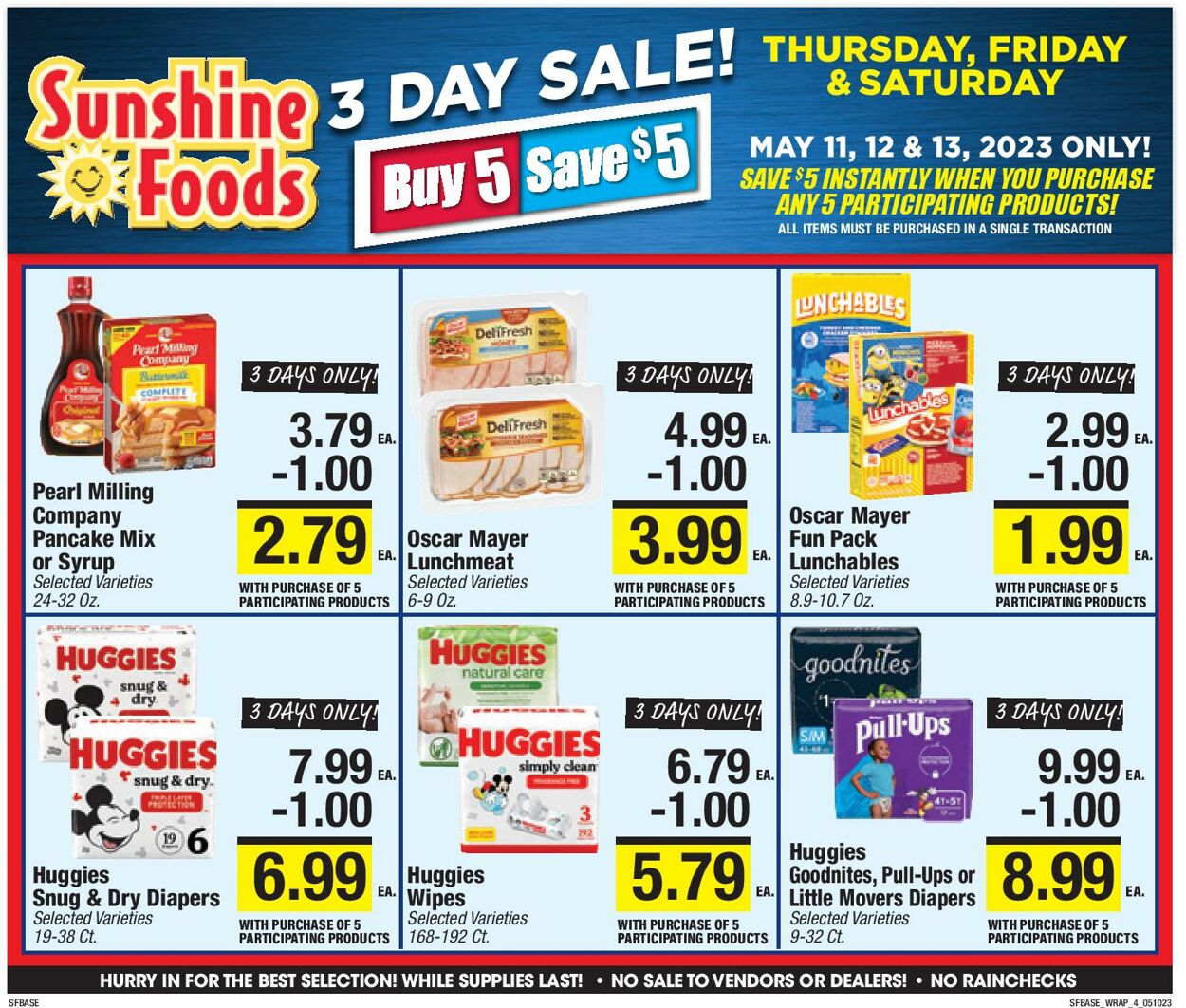 Sunshine Foods Weekly Ad Circular - valid 05/10-05/17/2023 (Page 12)