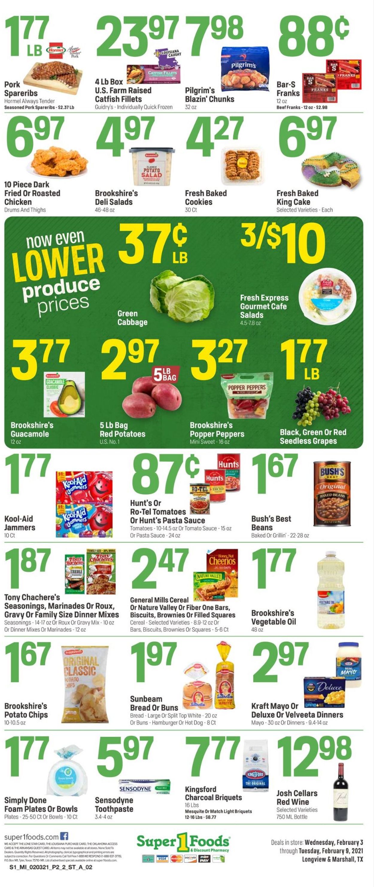 Super 1 Foods Weekly Ad Circular - valid 02/03-02/09/2021 (Page 2)