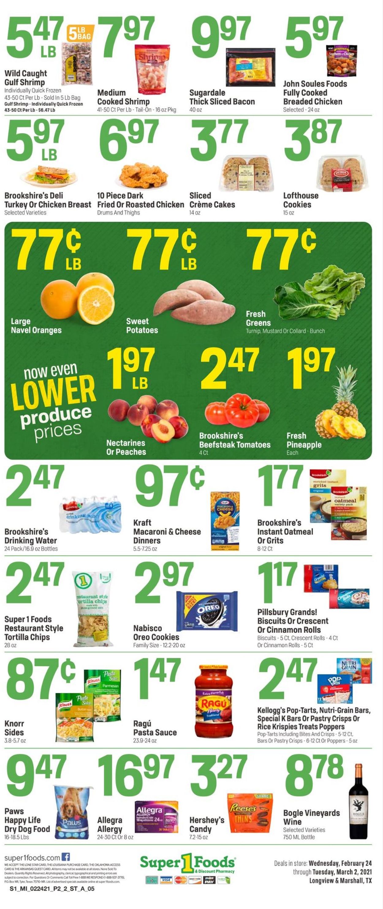 Super 1 Foods Weekly Ad Circular - valid 02/24-03/02/2021 (Page 2)