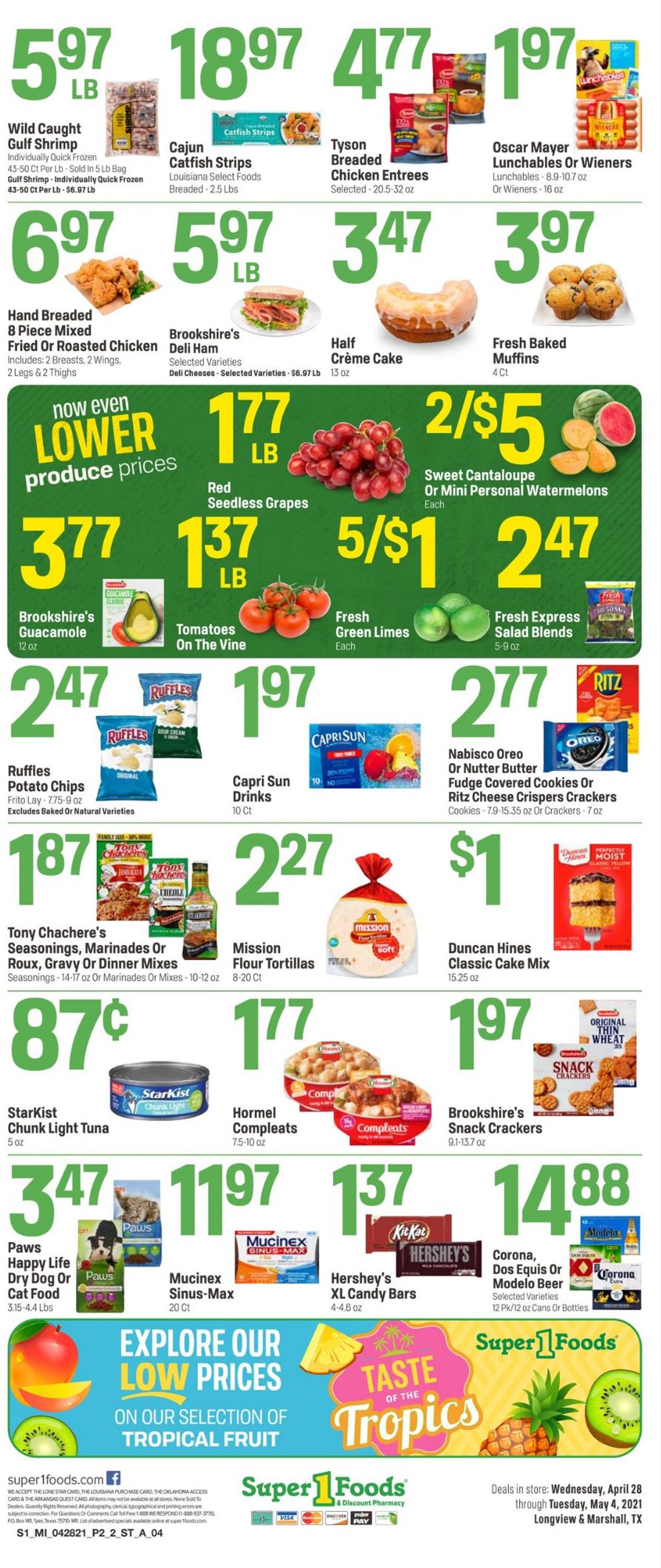 Super 1 Foods Weekly Ad Circular - valid 04/28-05/04/2021 (Page 2)