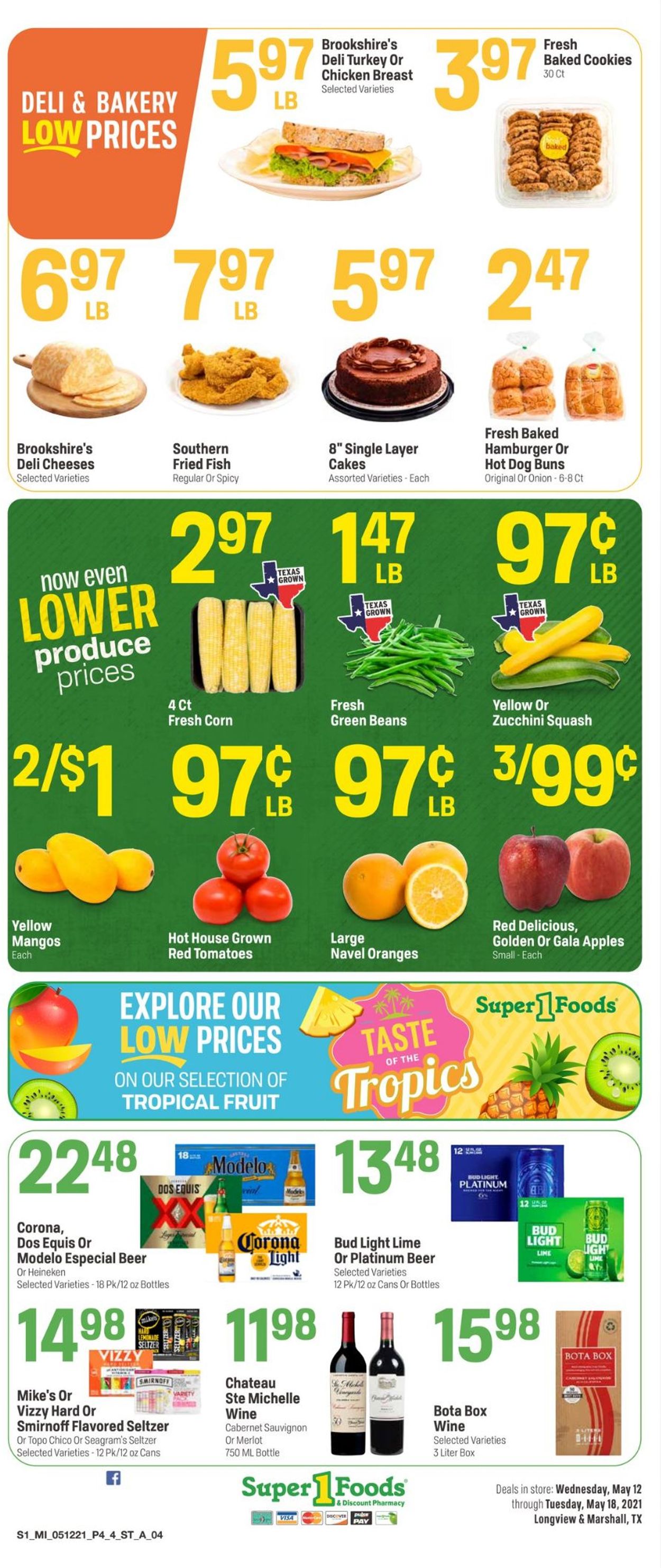 Super 1 Foods Weekly Ad Circular - valid 05/12-05/18/2021 (Page 4)