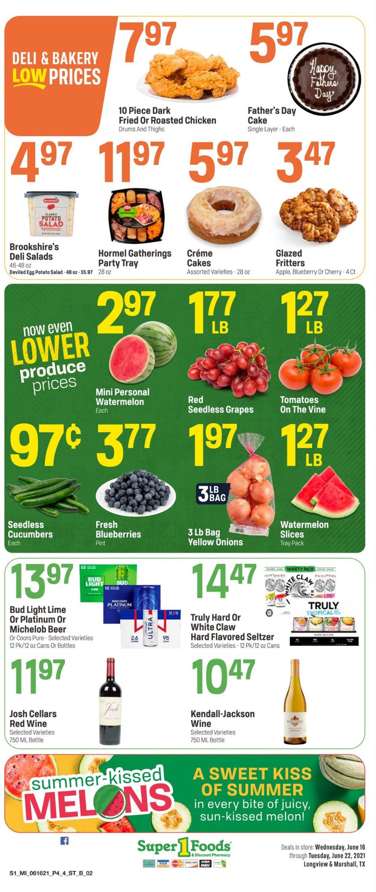 Super 1 Foods Weekly Ad Circular - valid 06/16-06/22/2021 (Page 4)