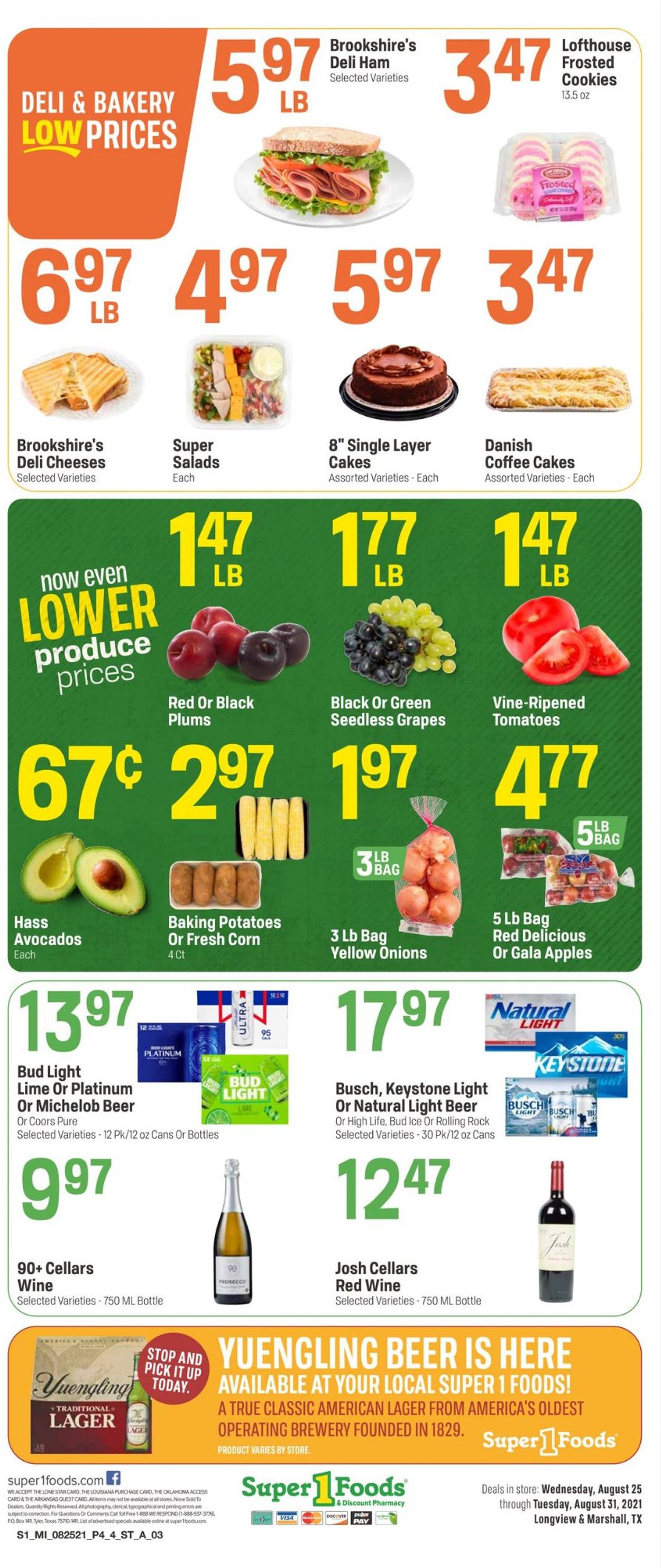 Super 1 Foods Weekly Ad Circular - valid 08/25-08/31/2021 (Page 4)