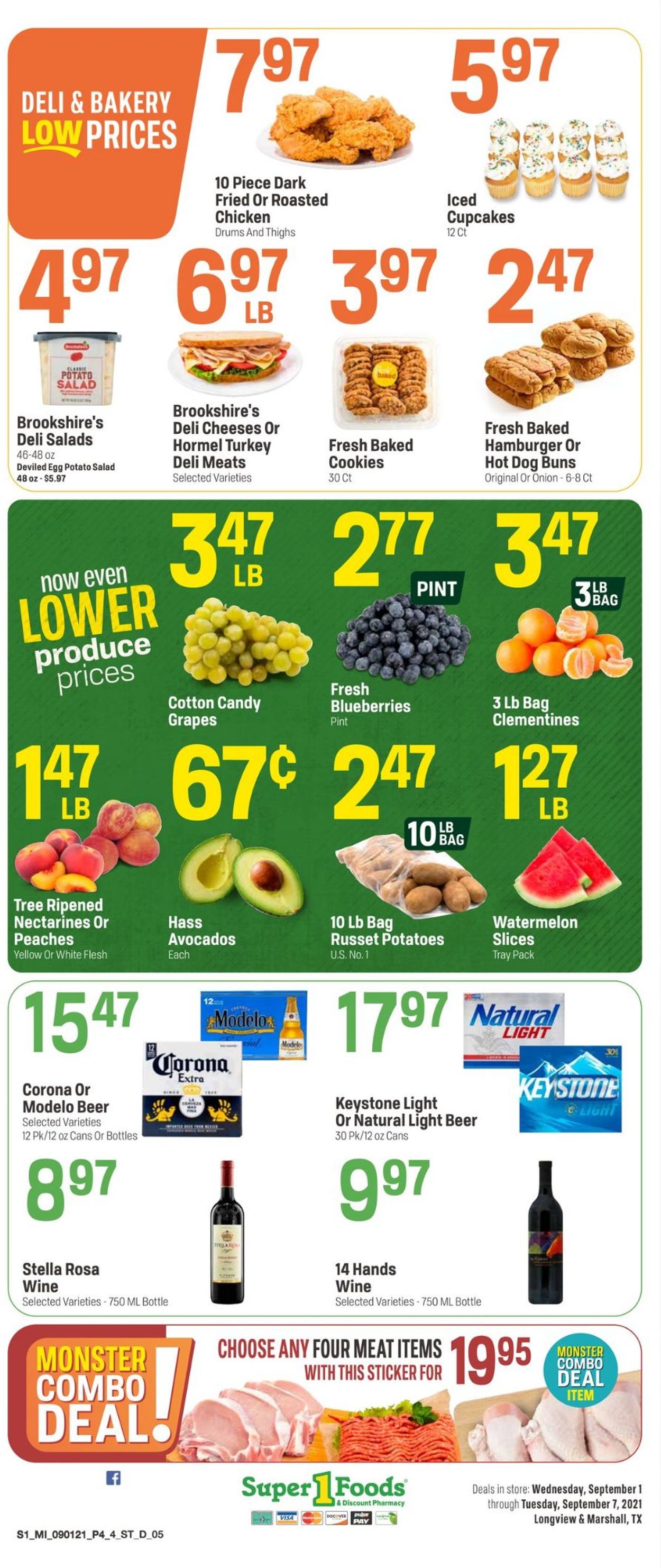 Super 1 Foods Weekly Ad Circular - valid 09/01-09/07/2021 (Page 4)