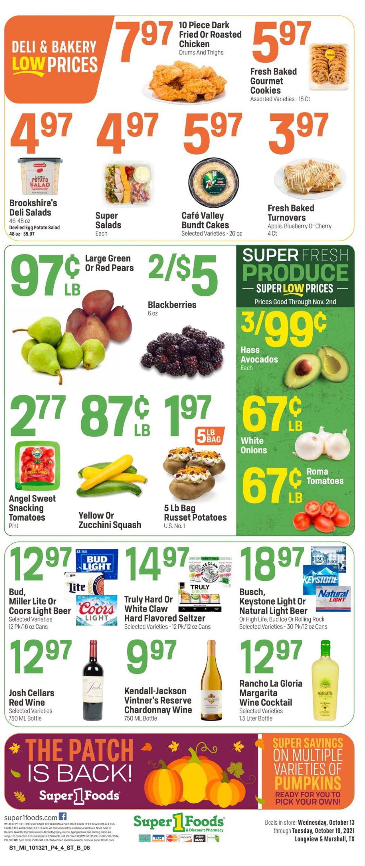 Super 1 Foods Weekly Ad Circular - valid 10/13-10/19/2021 (Page 4)