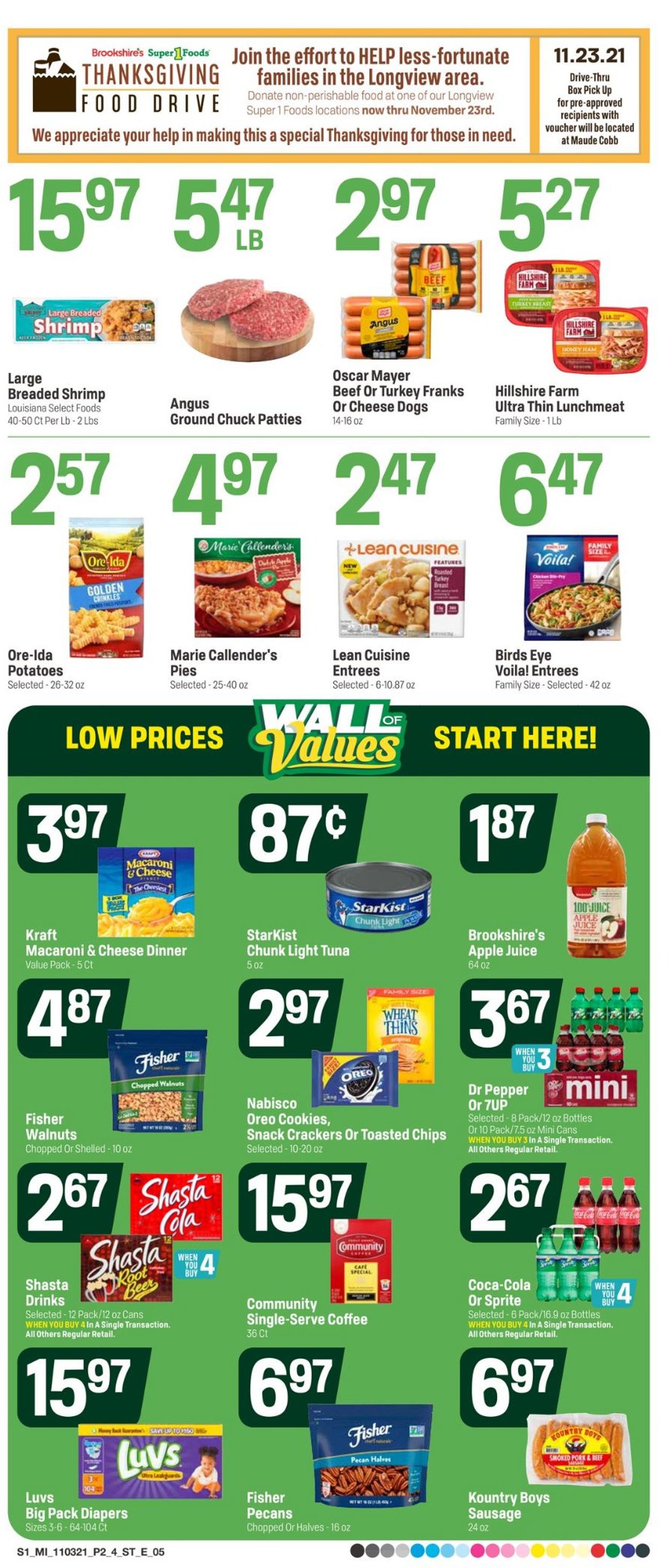 Super 1 Foods Weekly Ad Circular - valid 11/03-11/09/2021 (Page 2)