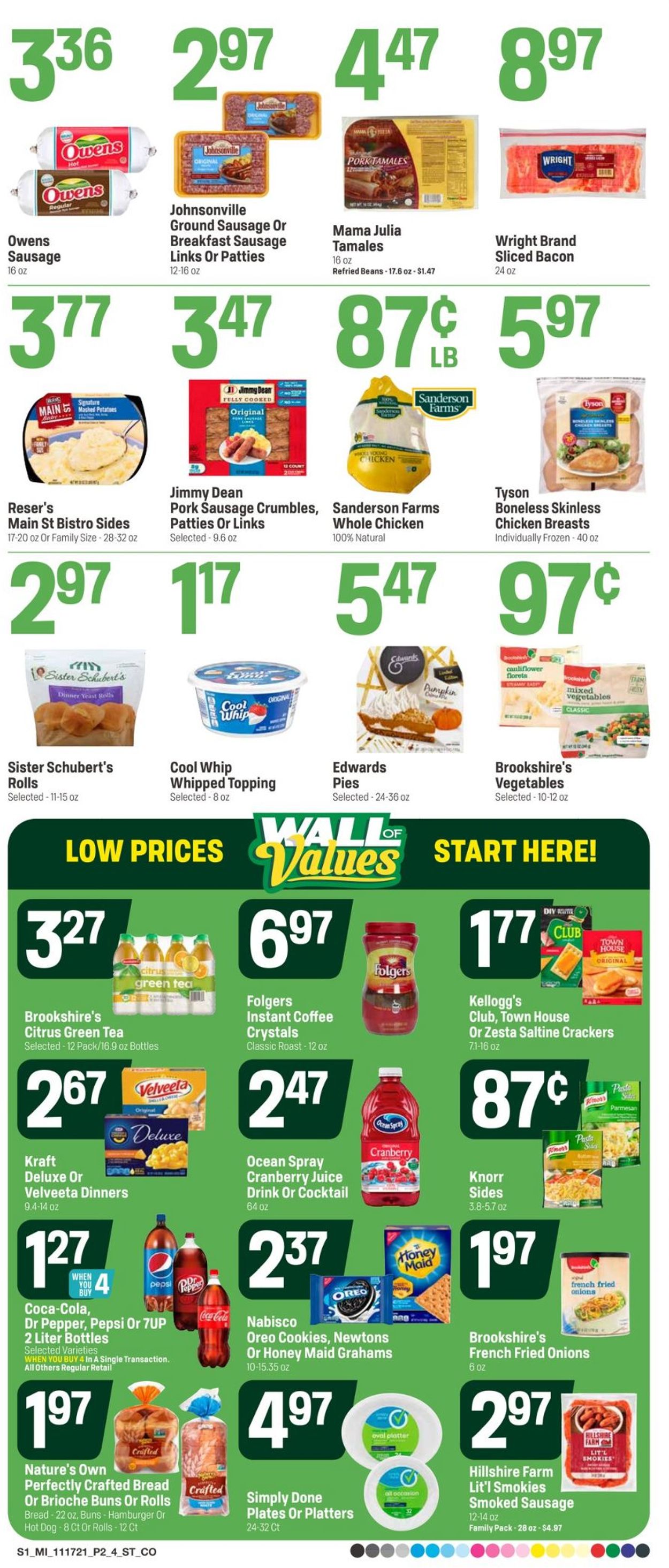 Super 1 Foods THANKSGIVING 2021 Weekly Ad Circular - valid 11/17-11/25/2021 (Page 2)
