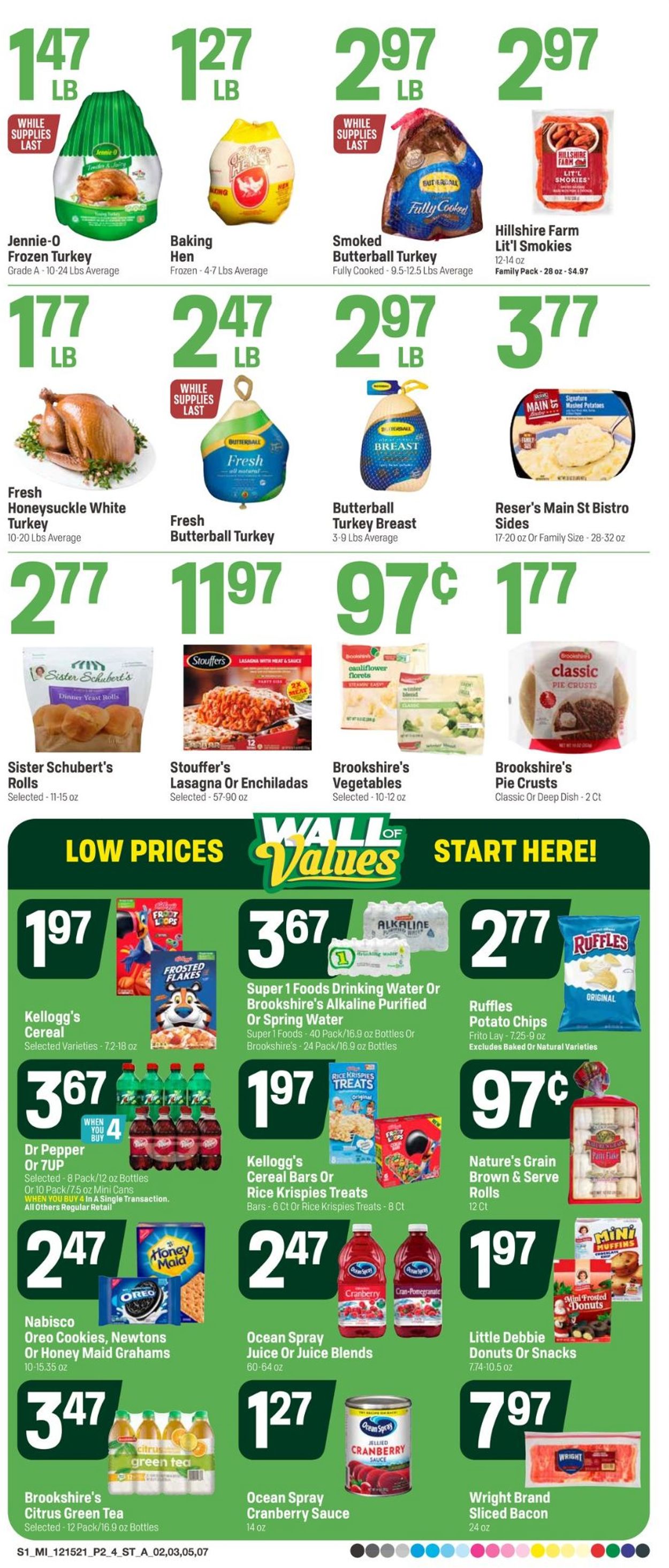 Super 1 Foods Weekly Ad Circular - valid 12/15-12/28/2021 (Page 2)