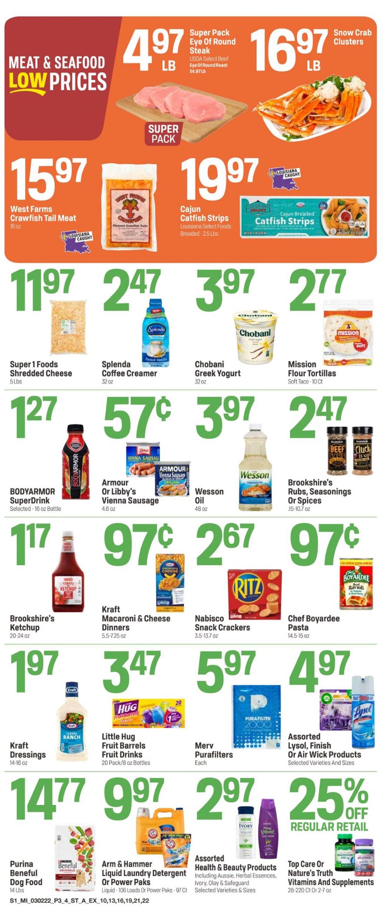 Super 1 Foods Weekly Ad Circular - valid 03/02-03/08/2022 (Page 3)