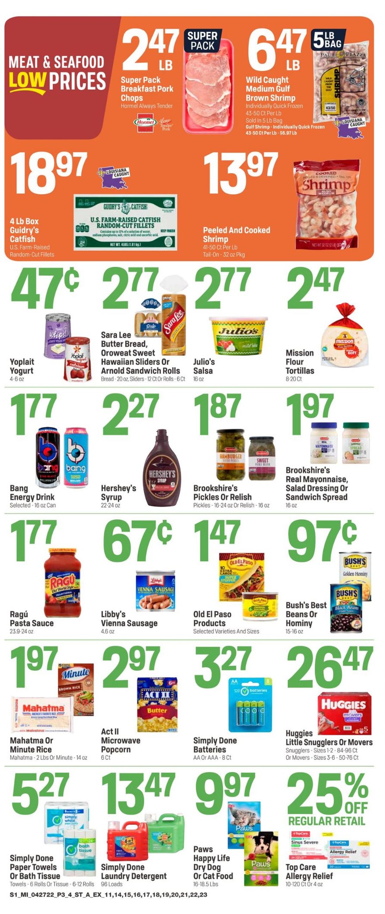 Super 1 Foods Weekly Ad Circular - valid 04/27-05/03/2022 (Page 3)