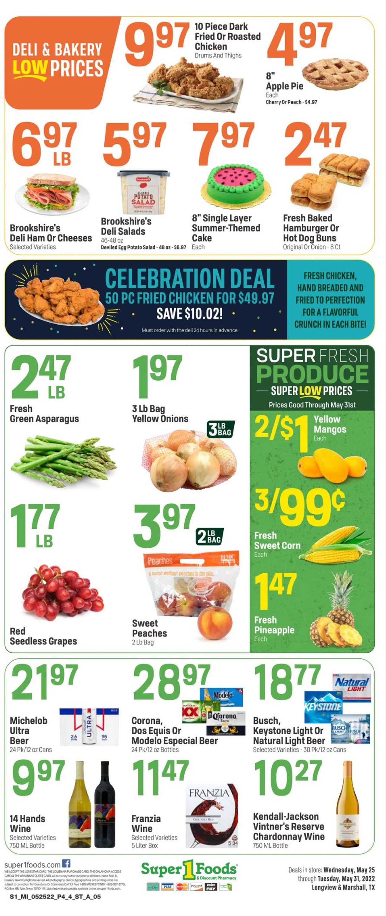 Super 1 Foods Weekly Ad Circular - valid 05/25-05/31/2022 (Page 4)