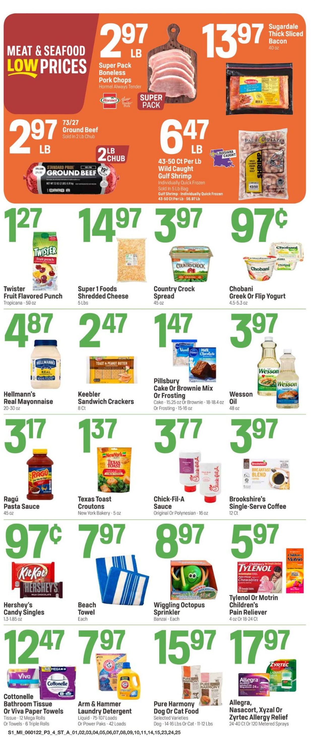 Super 1 Foods Weekly Ad Circular - valid 06/01-06/07/2022 (Page 3)