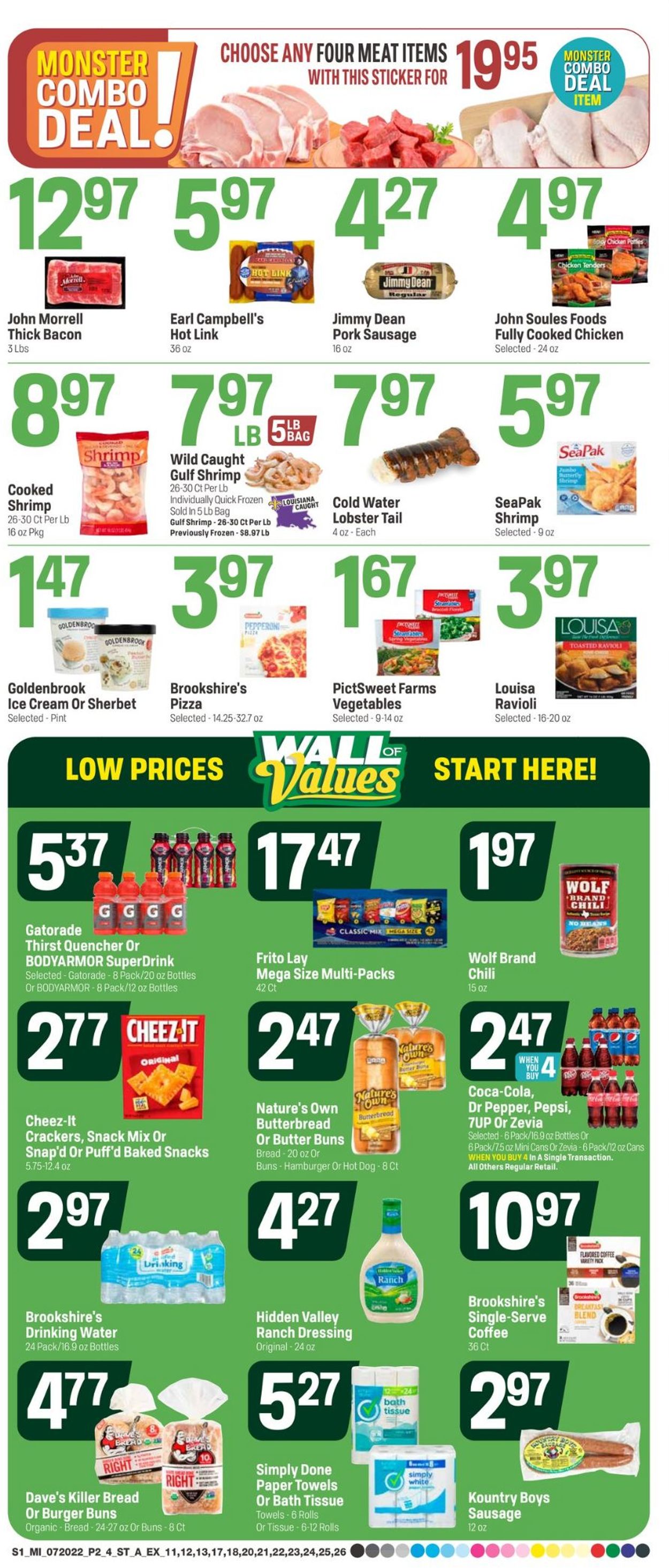 Super 1 Foods Weekly Ad Circular - valid 07/20-07/26/2022 (Page 2)