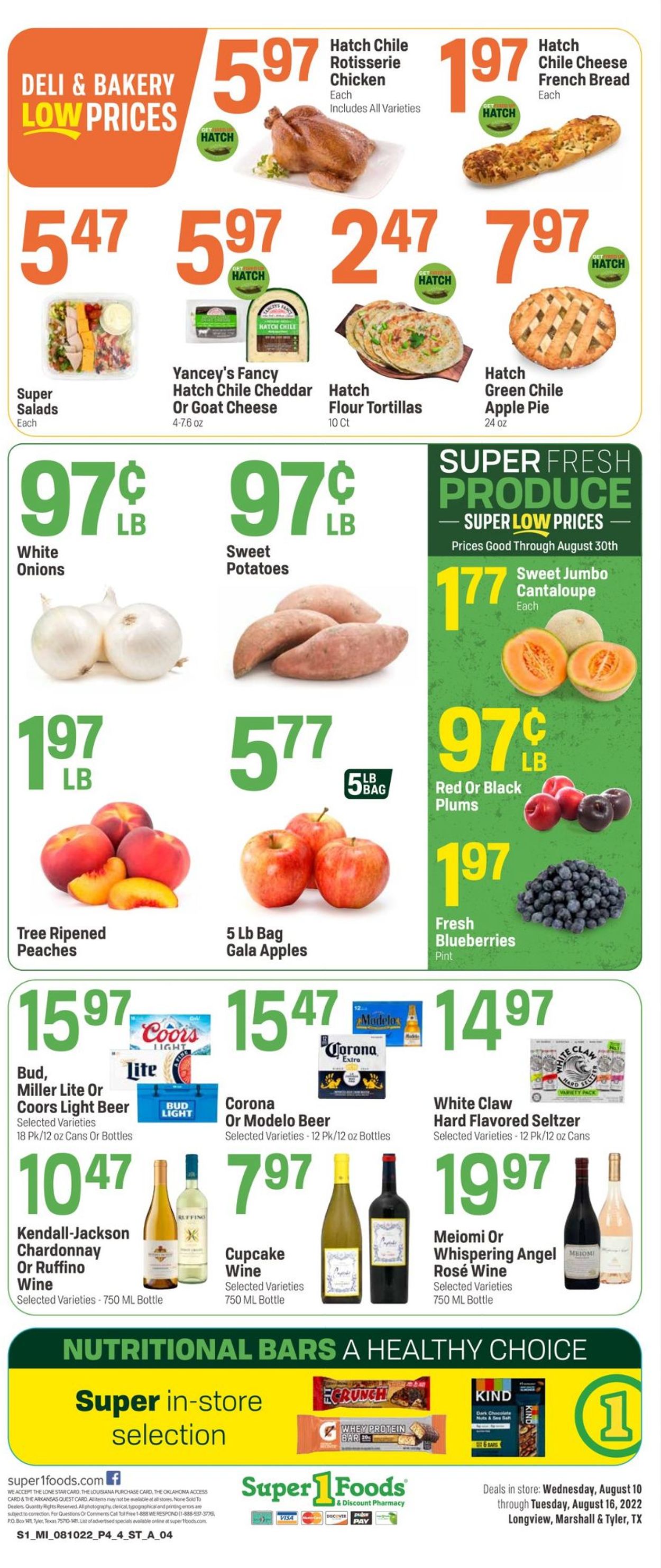 Super 1 Foods Weekly Ad Circular - valid 08/10-08/16/2022 (Page 4)