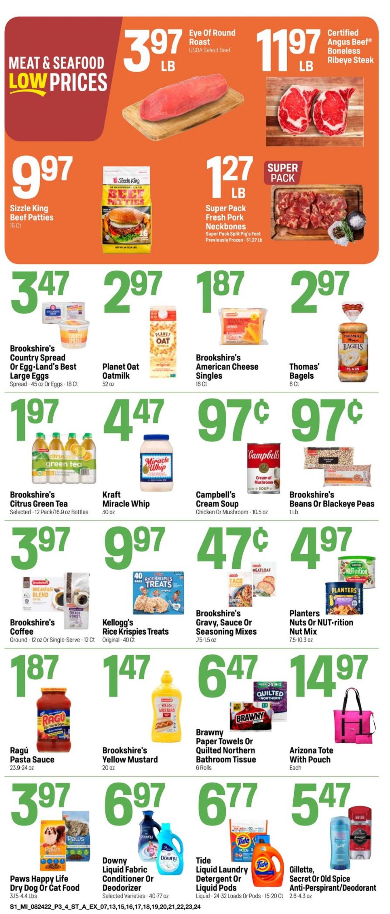 Super 1 Foods Weekly Ad Circular - valid 08/24-08/30/2022 (Page 3)