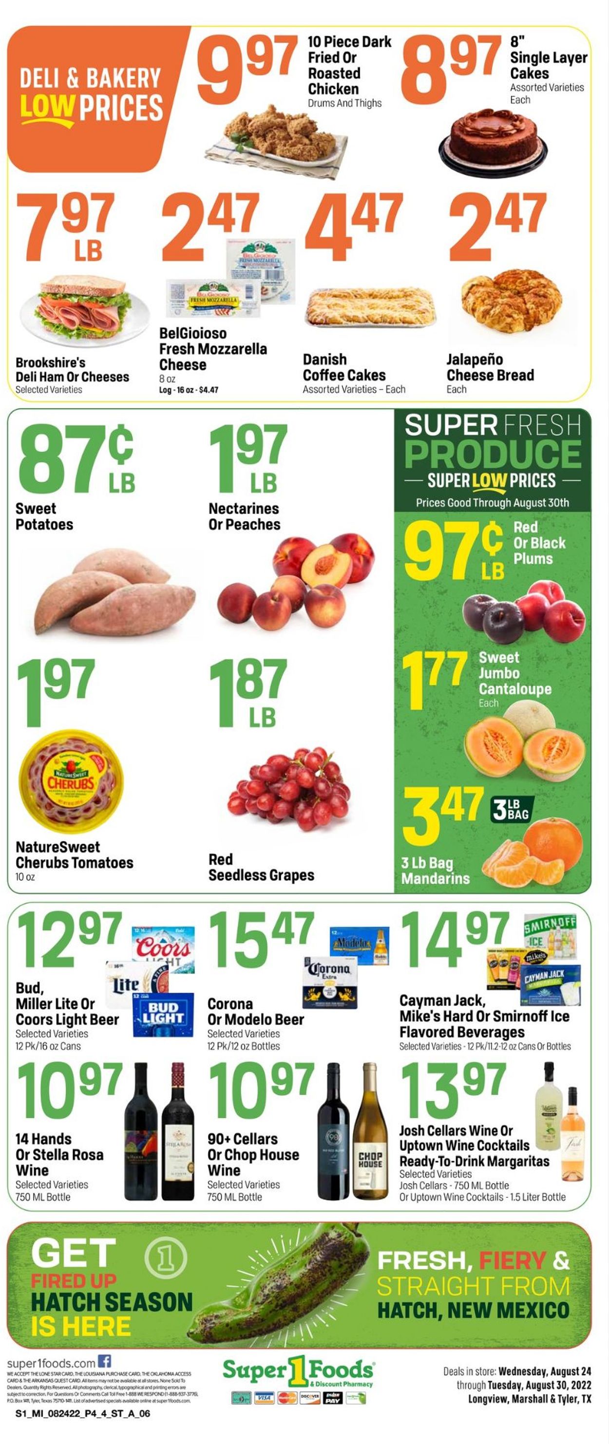 Super 1 Foods Weekly Ad Circular - valid 08/24-08/30/2022 (Page 4)
