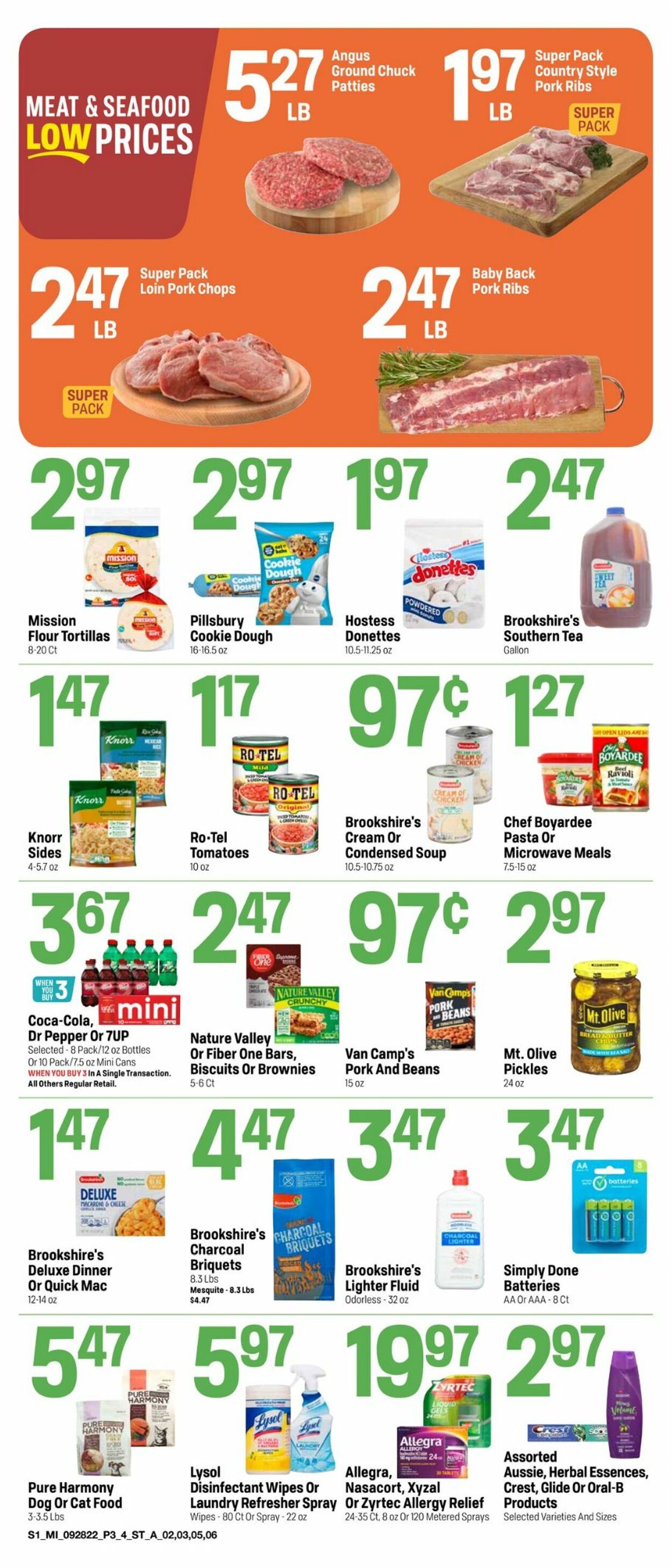 Super 1 Foods Weekly Ad Circular - valid 09/28-10/04/2022 (Page 3)