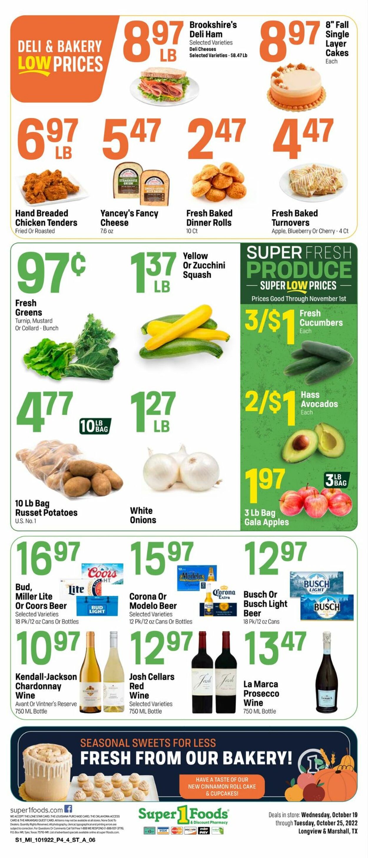 Super 1 Foods Weekly Ad Circular - valid 10/19-10/25/2022 (Page 4)
